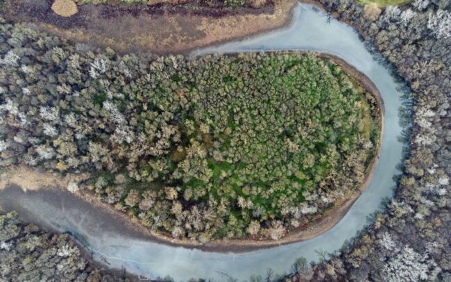 A Morva-folyó az egyik legfontosabb, egyben leginkább megőrzött állapotú mellékfolyója a Dunának. A képeken az egyik holtága látható (Erdőhát Tájvádelmi Terület).